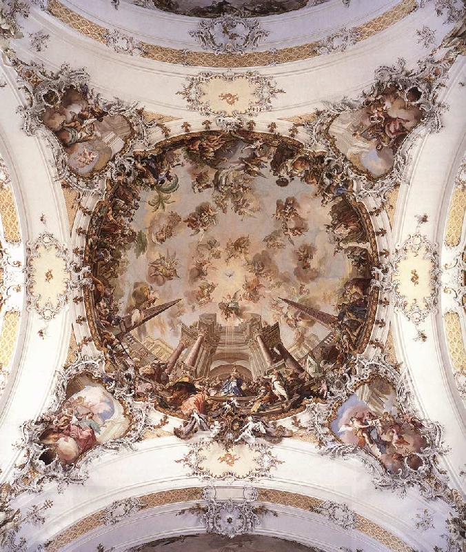 ZEILLER, Jakob Johann Ceiling fresco